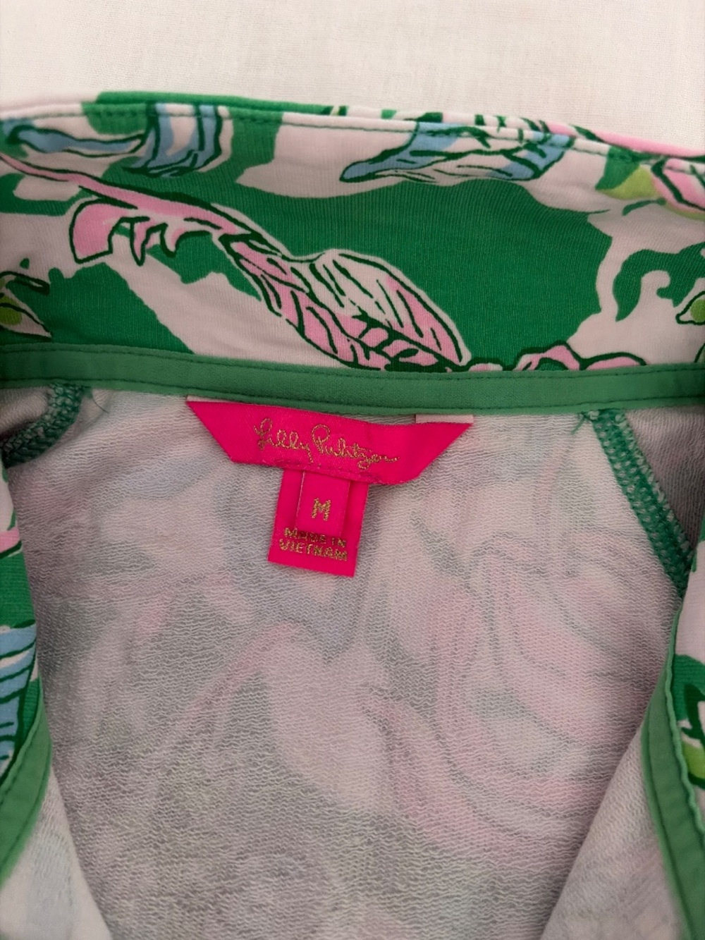 Lilly Pulitzer 3/4 zip - Picture 2 of 2